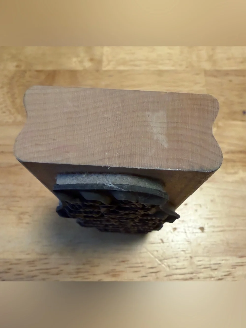 Stampendous wood mounted